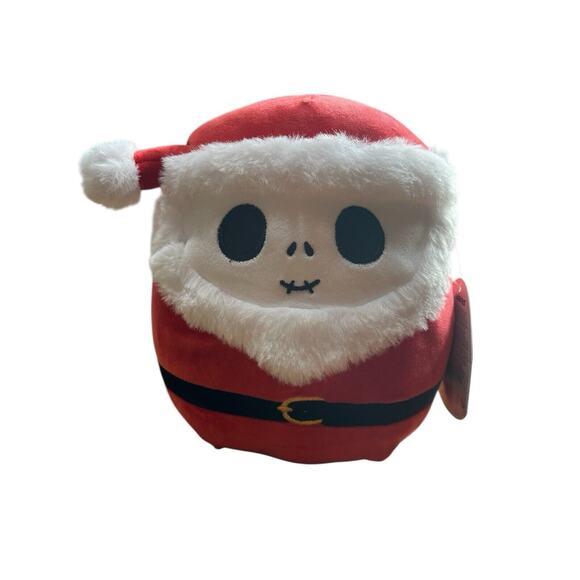 NWT 2024 JACK SKELLINGTON SANTA NIGHTMARE BEFORE CHRISTMAS 6.5" PLUSH NEW - Picture 2 of 4
